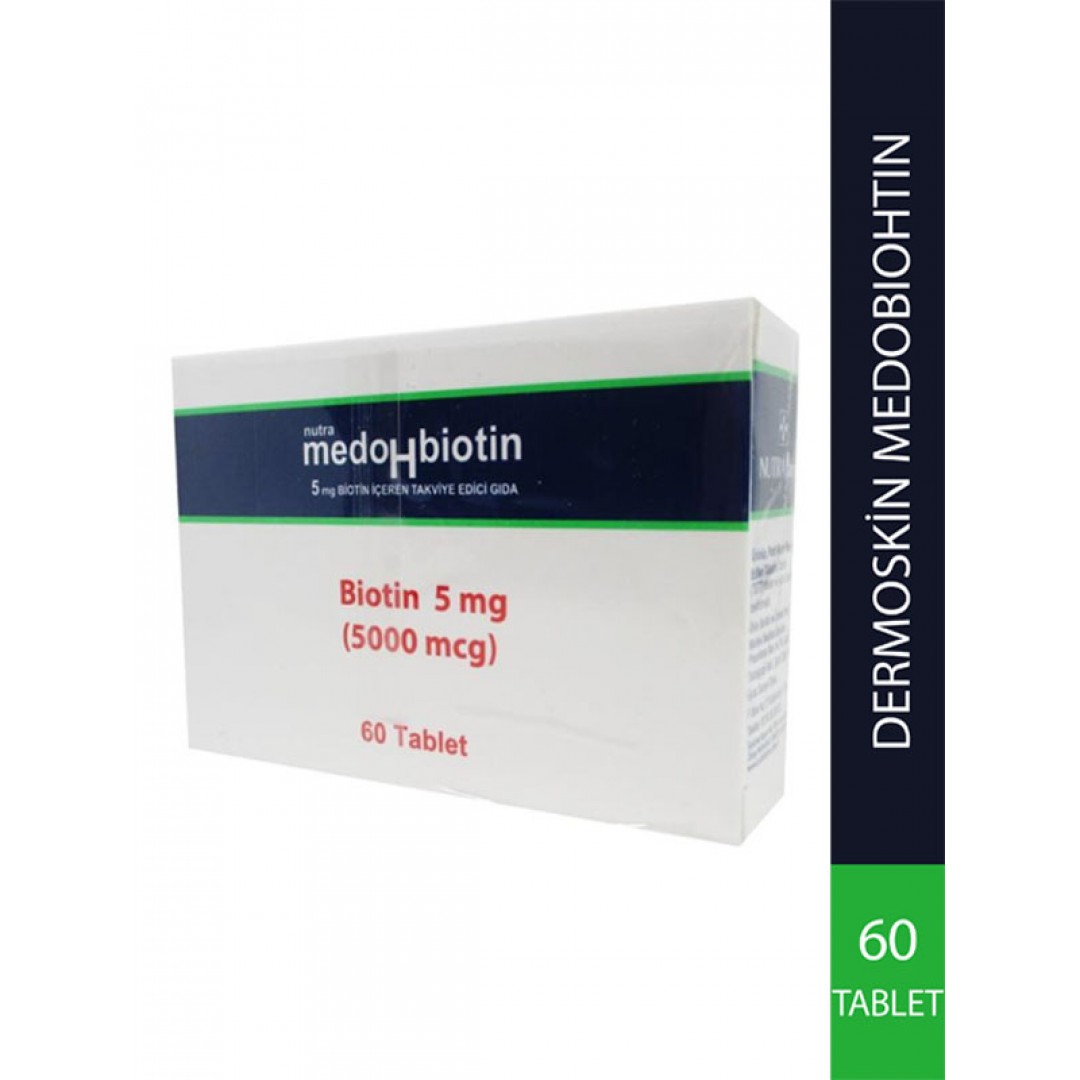 Dermoskin Medobiohtin 5 Mg 60 Tablet - Kozmopol